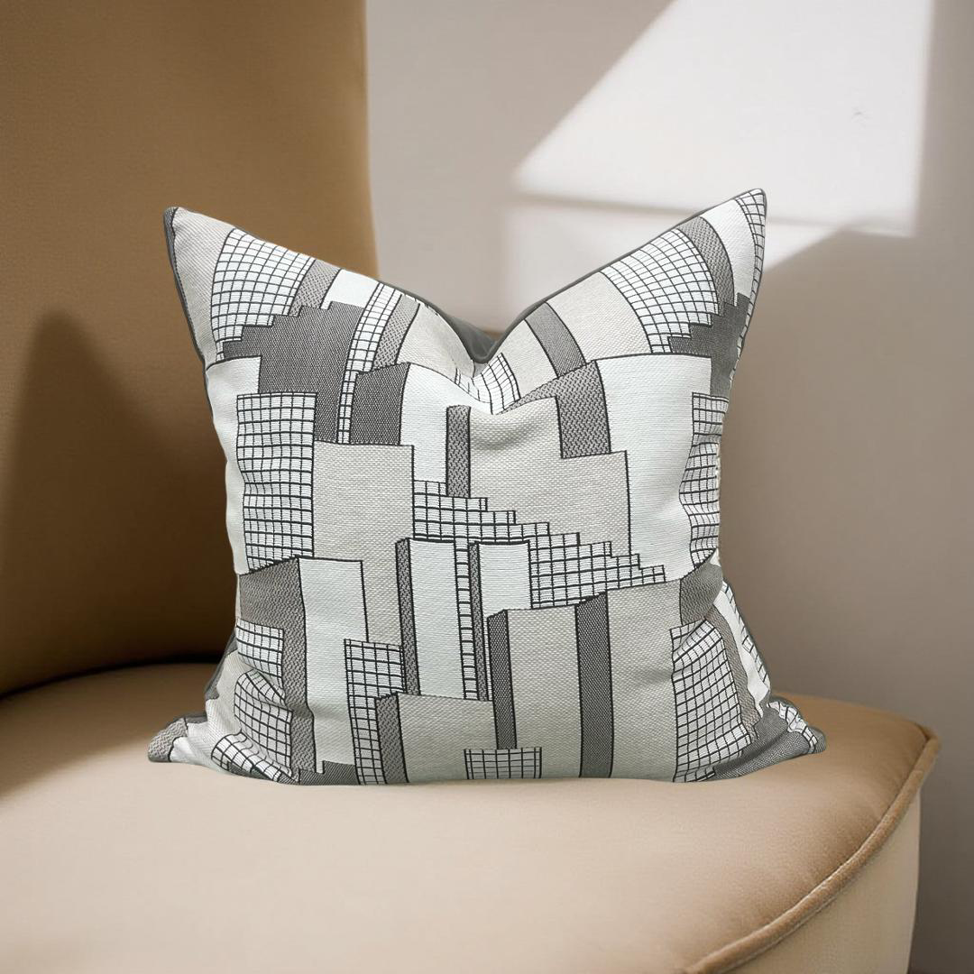 Archiutopia Eutropia 22x22" Knife Edge Decorative Throw Pillow