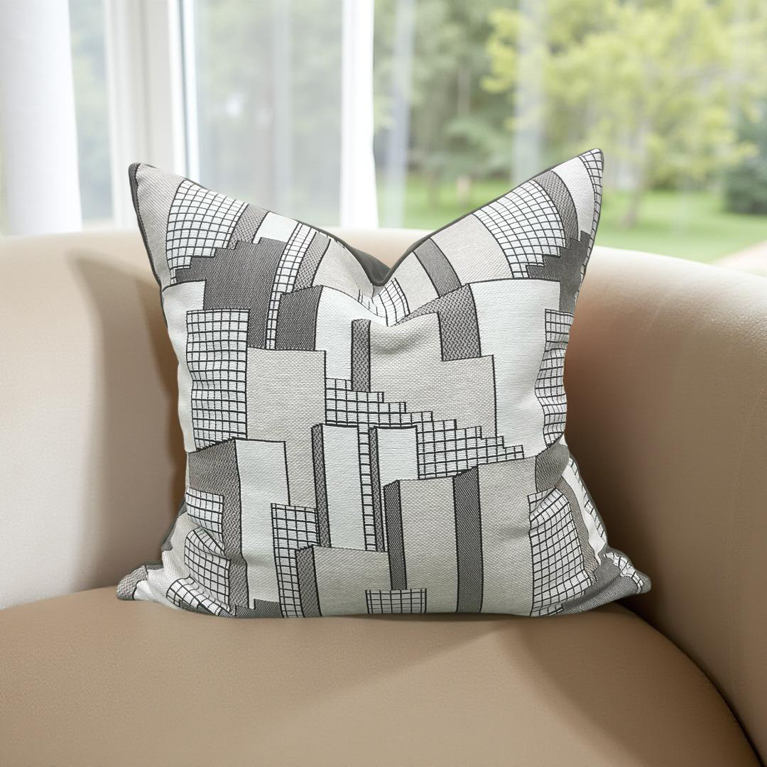 Archiutopia Eutropia 22x22" Knife Edge Decorative Throw Pillow