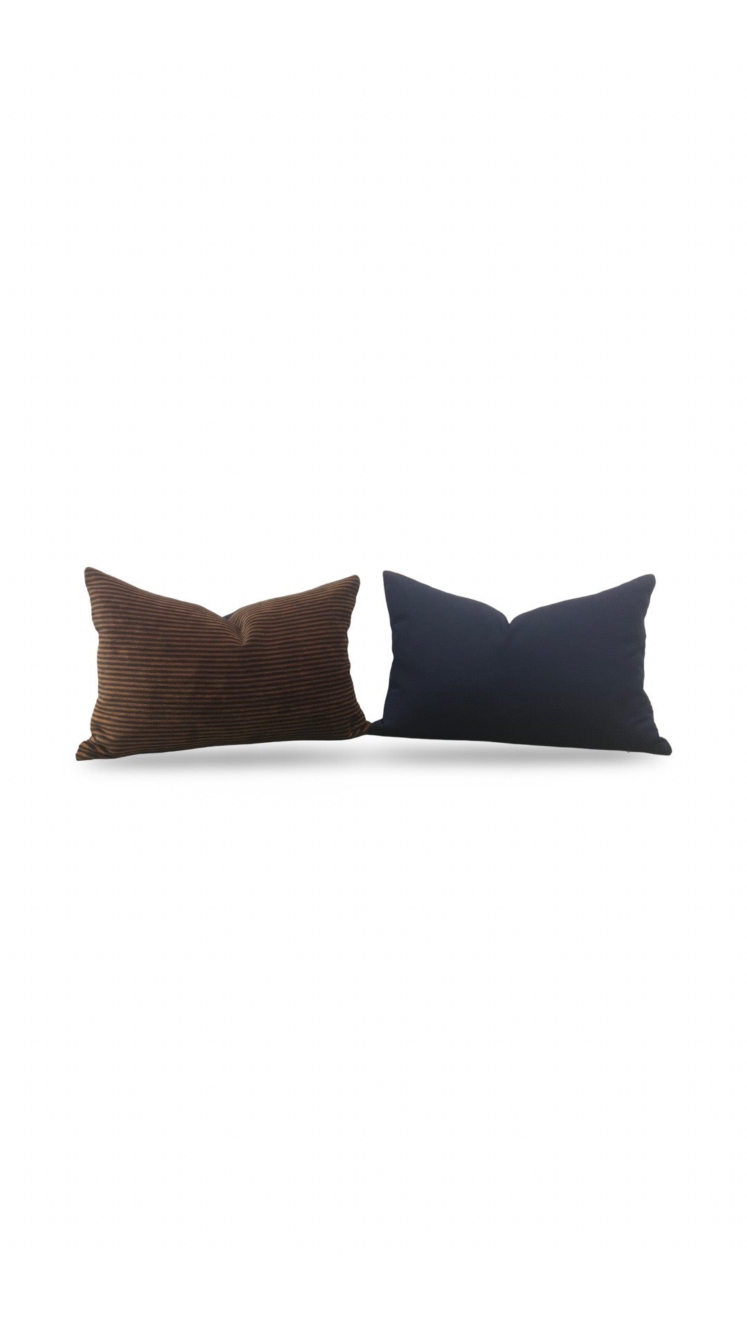 Lumbar Pillow Ralphie Dark and Stormy 12x18" Knife Edge Cover