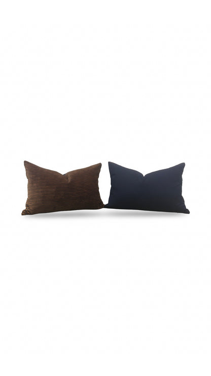 Lumbar Pillow Ralphie Dark and Stormy 12x18" Knife Edge Cover