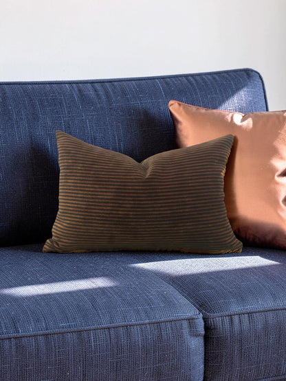 Lumbar Pillow Ralphie Dark and Stormy 12x18" Knife Edge Cover