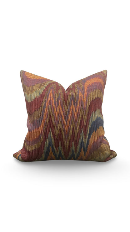 Decorative Pillow Petworth Carnival 22x22" Knife Edge Cover