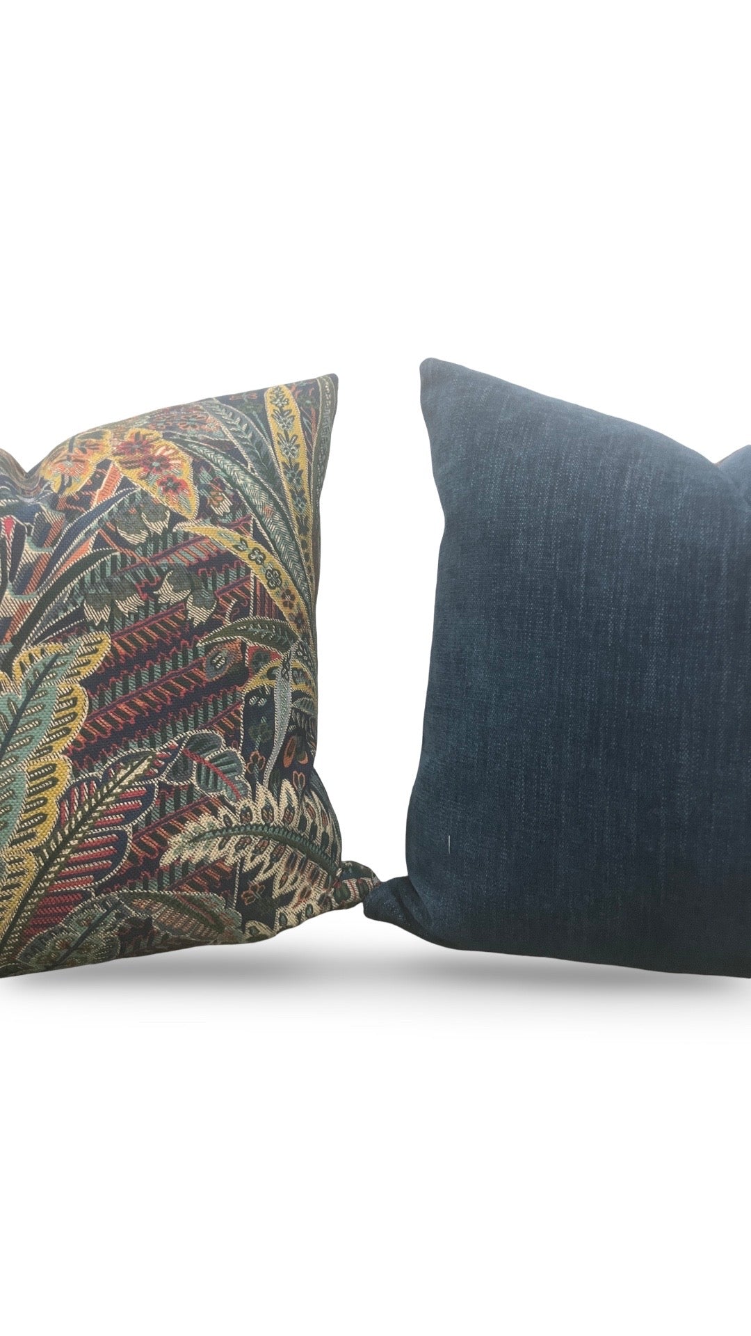 Decorative Pillow Persian Voyage Lichen 16x16" Knife Edge Cover