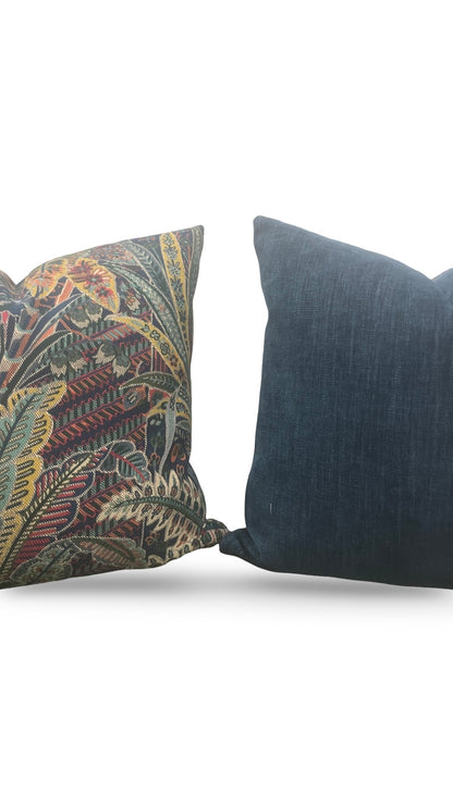 Decorative Pillow Persian Voyage Lichen 16x16" Knife Edge Cover