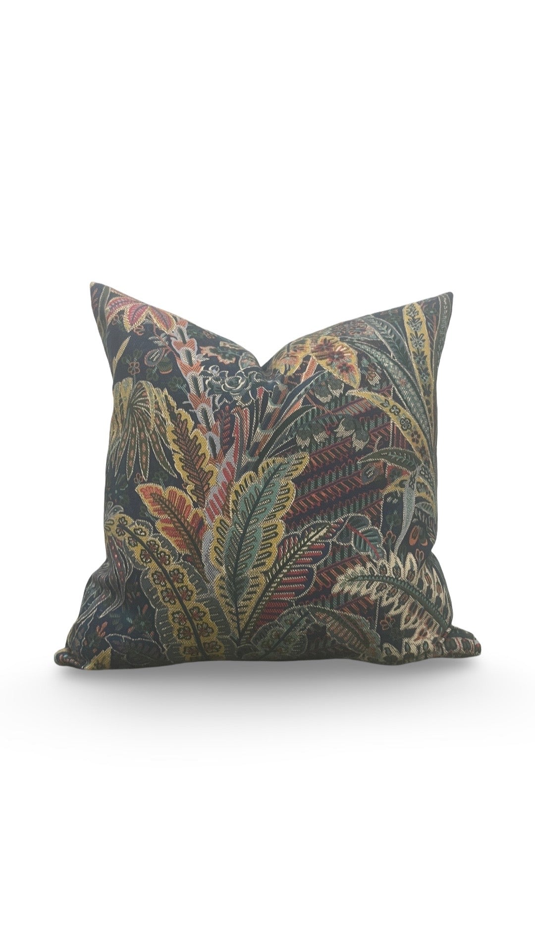 Decorative Pillow Persian Voyage Lichen 16x16" Knife Edge Cover