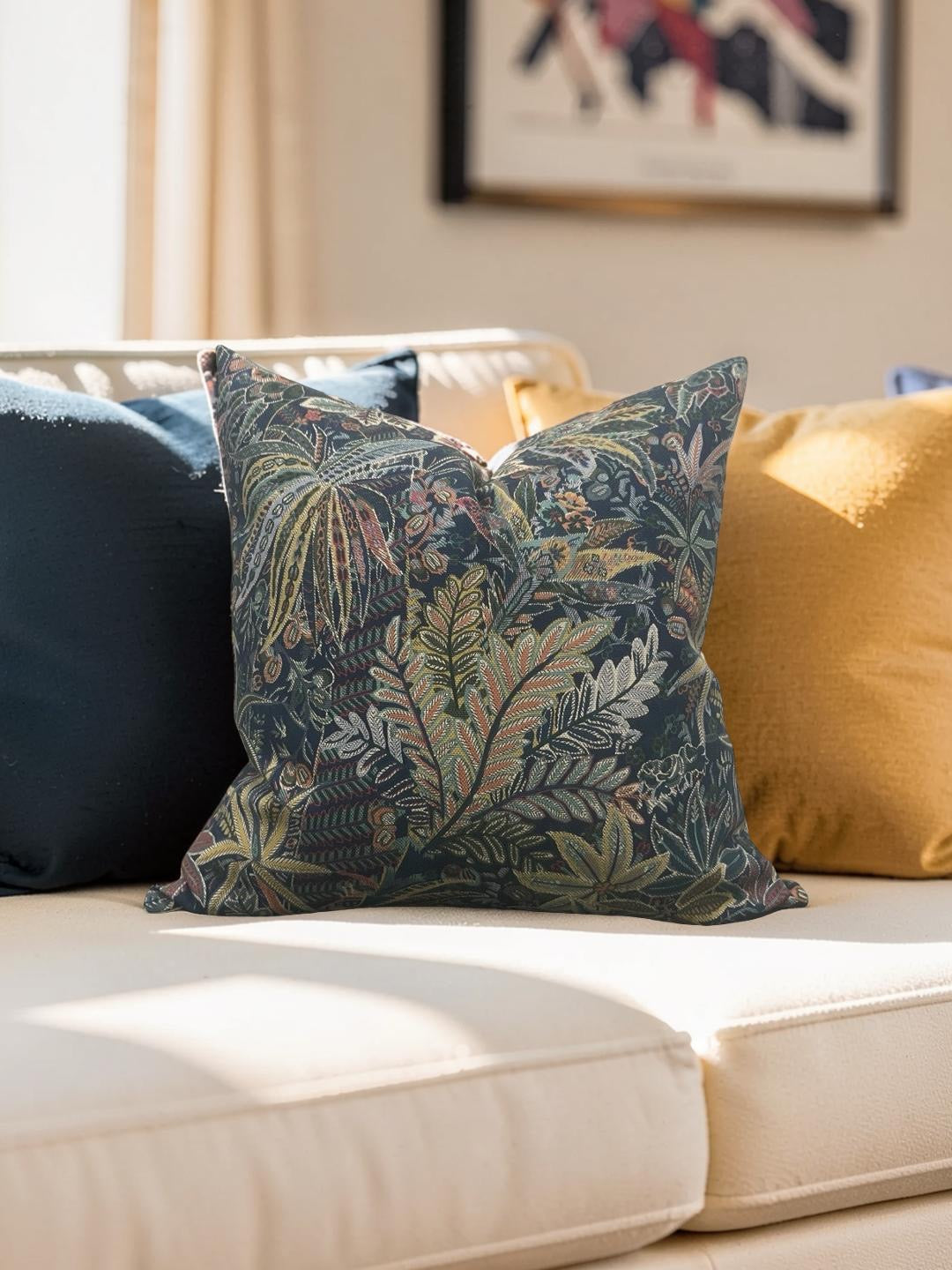 Decorative Pillow Persian Voyage Lichen 20x20" Knife Edge Cover