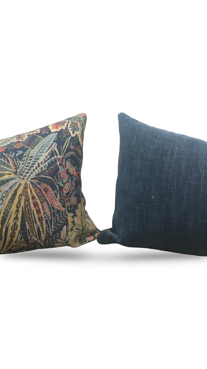 Lumbar Pillow Persian Voyage Lichen 12x18" Knife Edge Cover