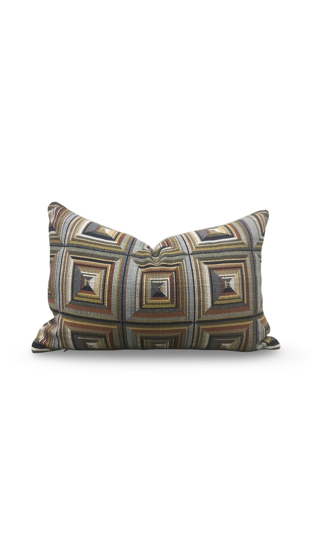 Lumbar Pillow Senecio Java 12x18" Knife Edge Cover