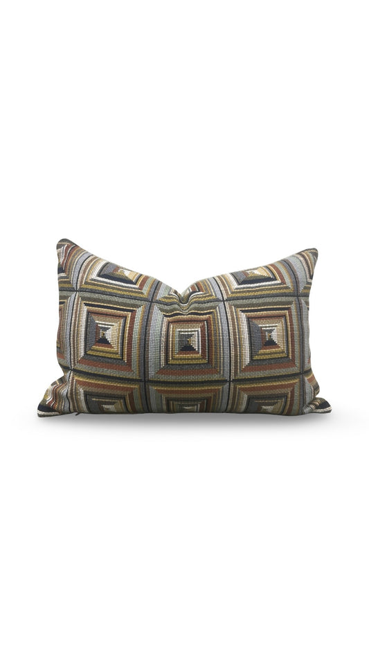Lumbar Pillow Senecio Java 12x18" Knife Edge Cover