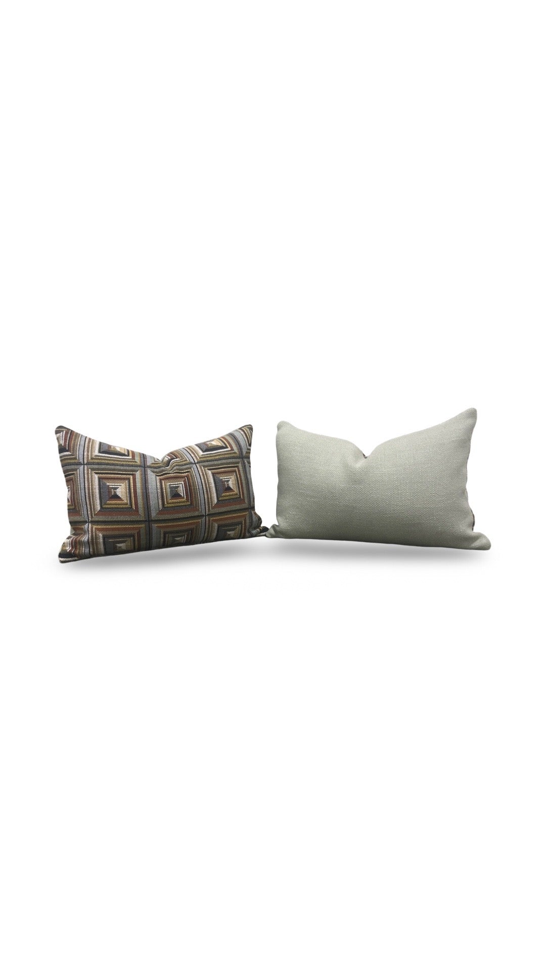 Lumbar Pillow Senecio Java 12x18" Knife Edge Cover