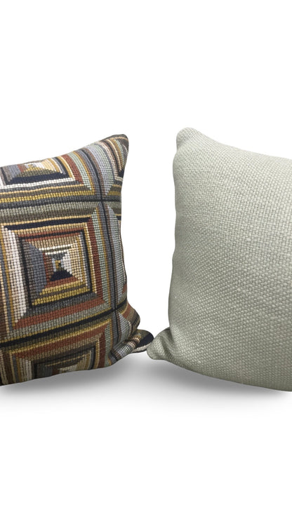 Lumbar Pillow Senecio Java 12x18" Knife Edge Cover