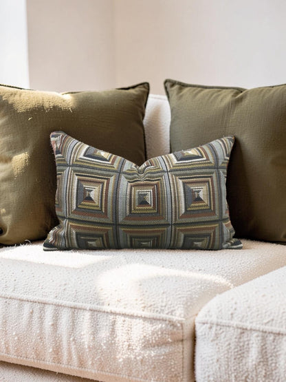 Lumbar Pillow Senecio Java 12x18" Knife Edge Cover