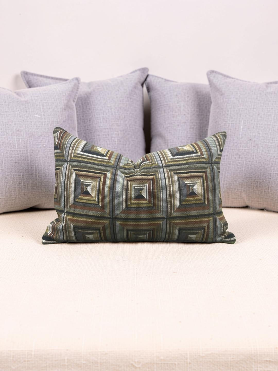 Lumbar Pillow Senecio Java 12x18" Knife Edge Cover
