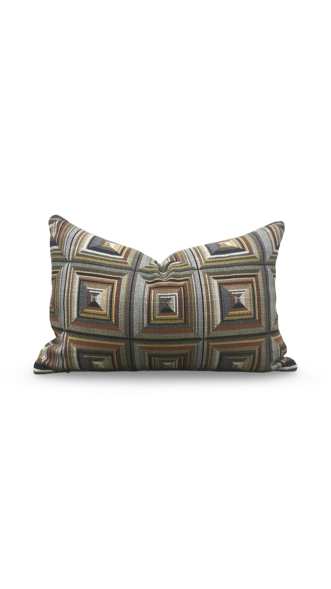 Lumbar Pillow Senecio Java 12x18" Knife Edge Cover
