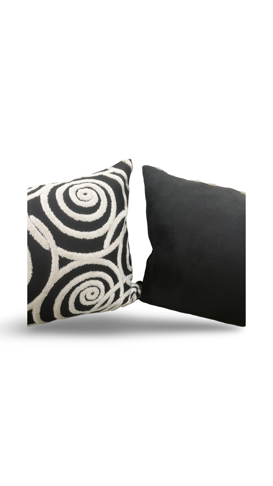 Swing Velvet Jet 12X18" Knife Edge Decorative Lumbar Pillow