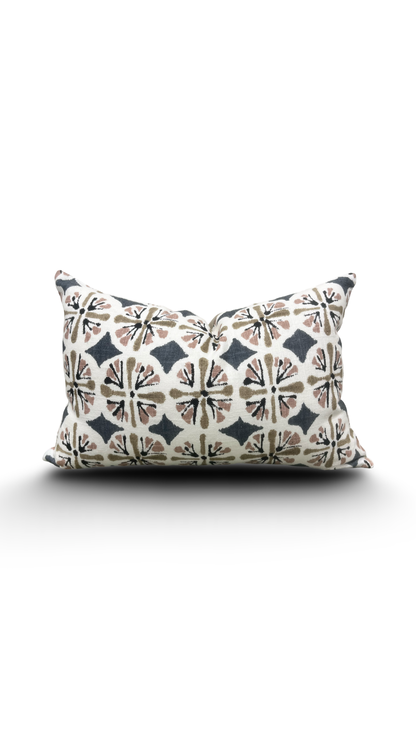 Montauban Carbon 12x18" Knife Edge Decorative Lumbar Pillow