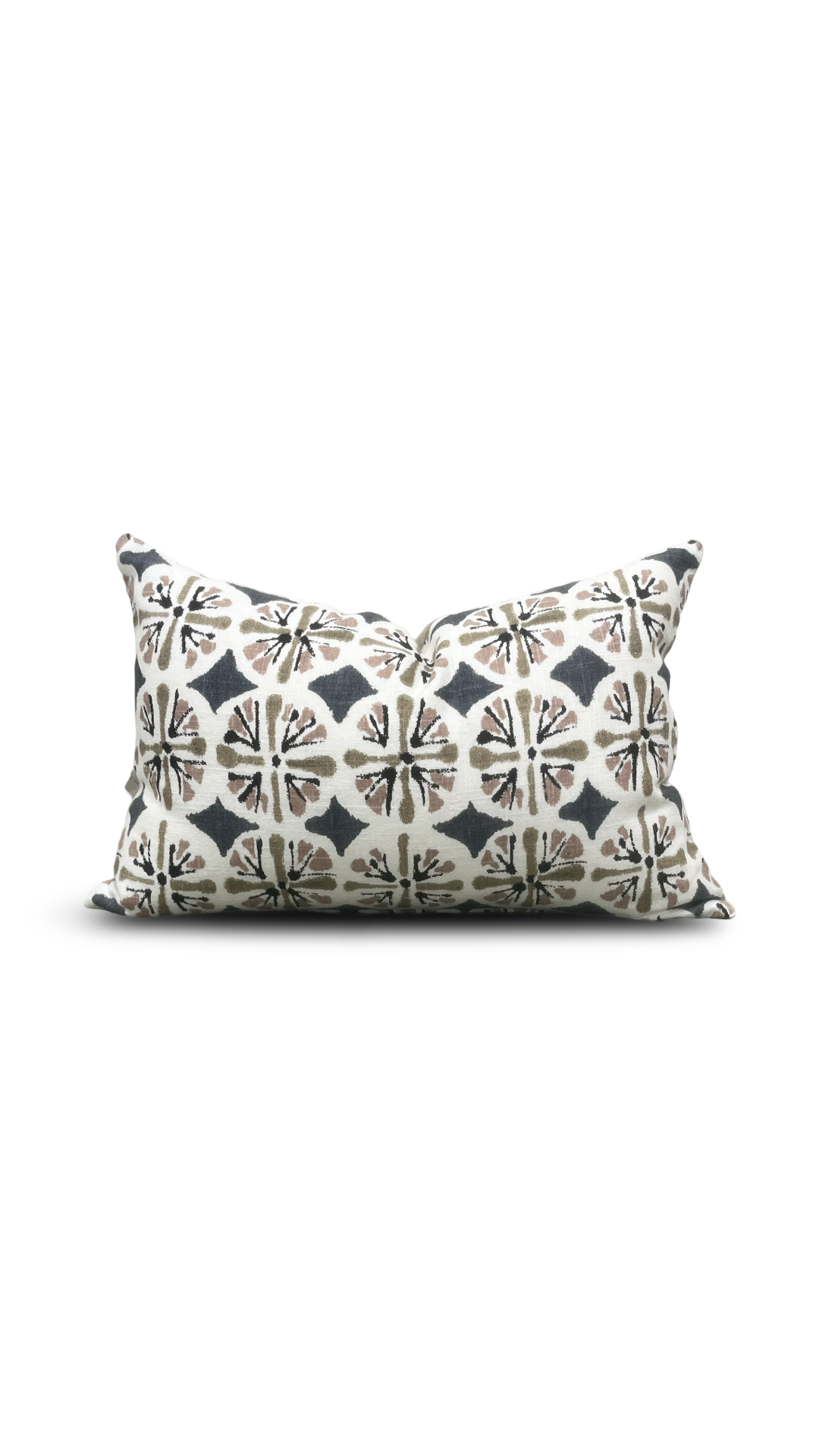 Montauban Carbon 12x18" Knife Edge Decorative Lumbar Pillow