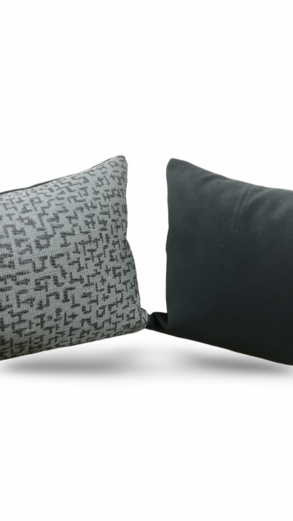 Filippo Uecher Glifo 12x18" Knife Edge Lumbar Pillow