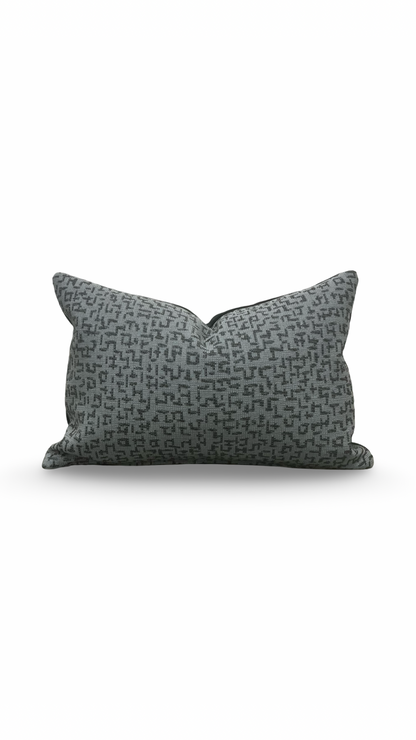Filippo Uecher Glifo 12x18" Knife Edge Lumbar Pillow