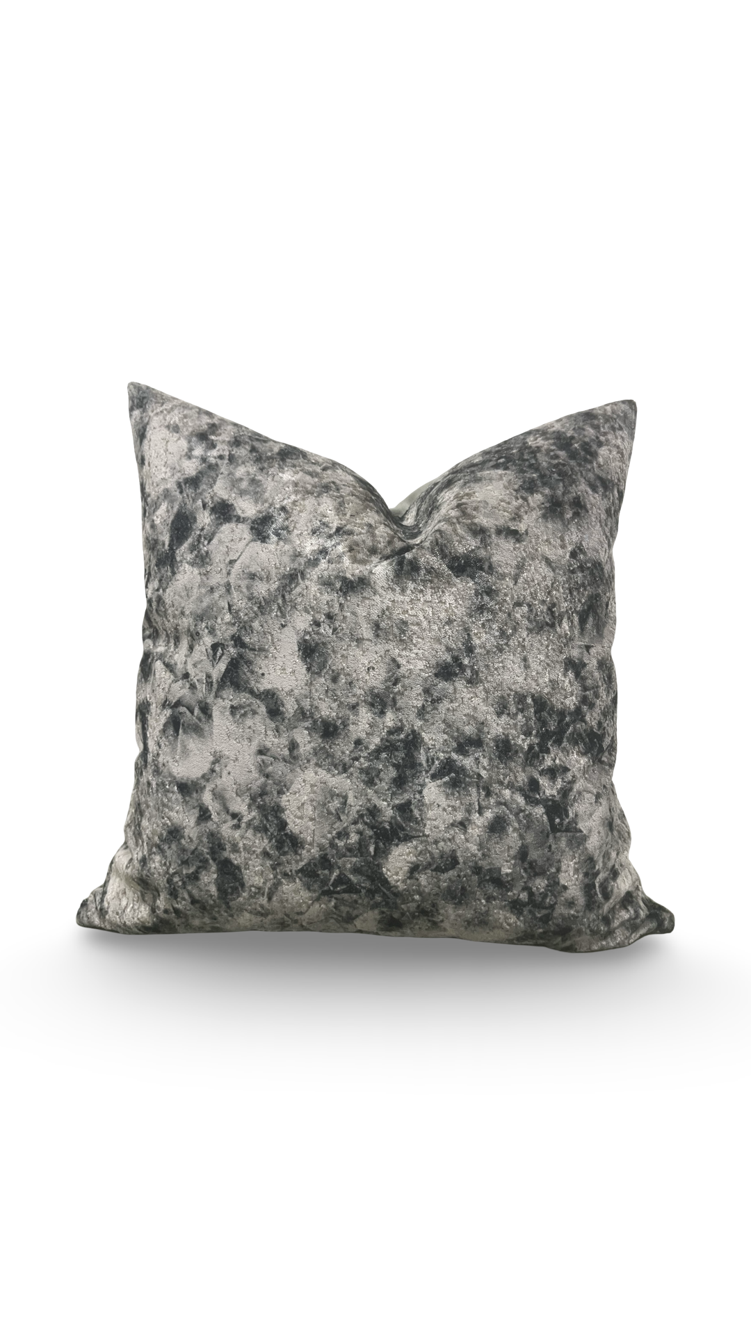 Luxury Decorative Pillow Forest Green Taupe-Grey 18x18" Knife Edge Throw Pillow