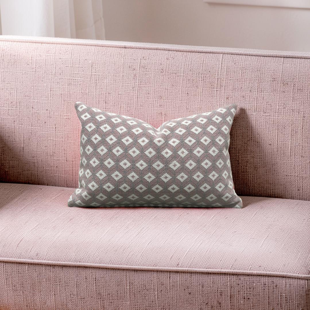 Gaston Y Daniela Lumbar Pillow Ricardo Rosa 12x18" Knife Edge Cover