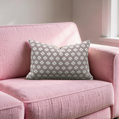 Gaston Y Daniela Lumbar Pillow Ricardo Rosa 12x18" Knife Edge Cover