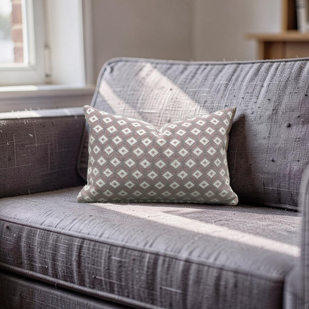 Gaston Y Daniela Lumbar Pillow Ricardo Rosa 12x18" Knife Edge Cover