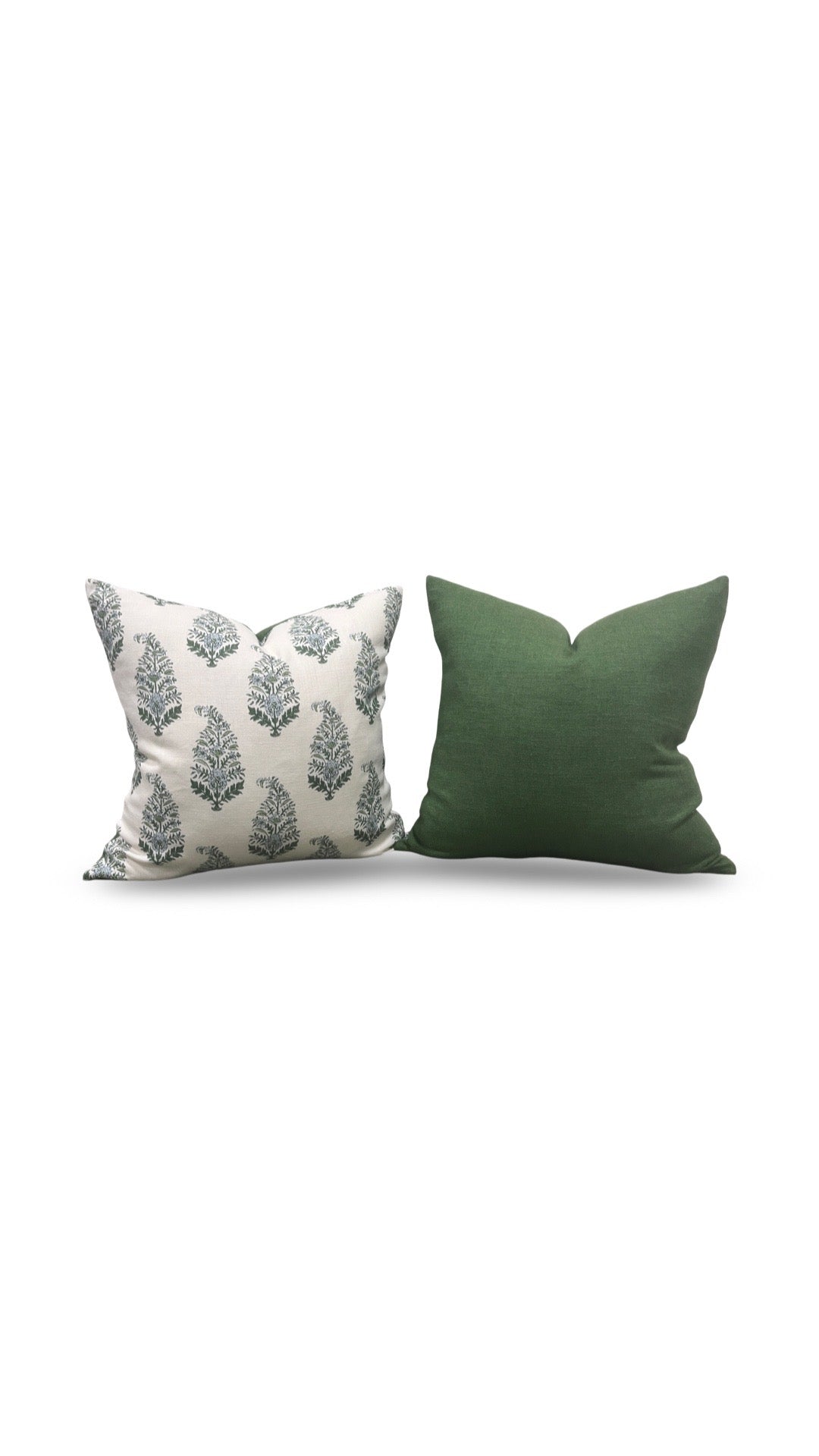 Holland & Sherry Decorative Pillow Mughal Gardens Jodhpur Spring - 22x22" Knife Edge Cover