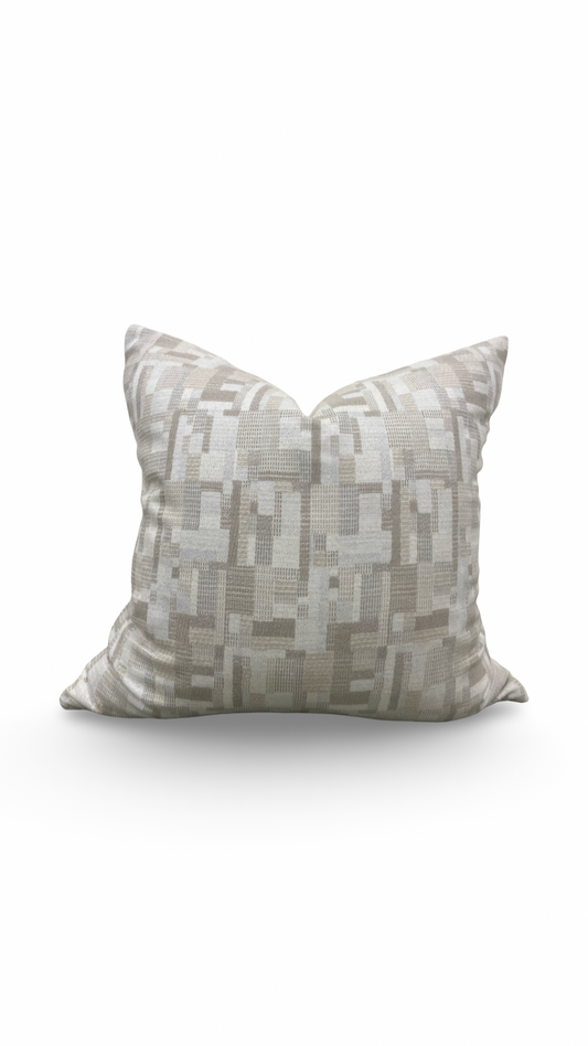 Cashmere Decorative Pillow Alma Mater 22x22" Knife Edge Cover