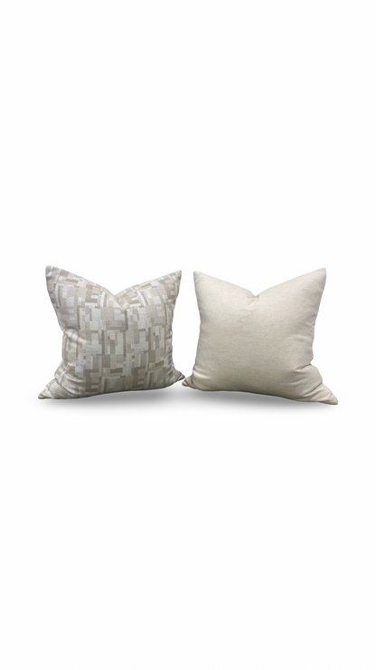 Cashmere Decorative Pillow Alma Mater 22x22" Knife Edge Cover