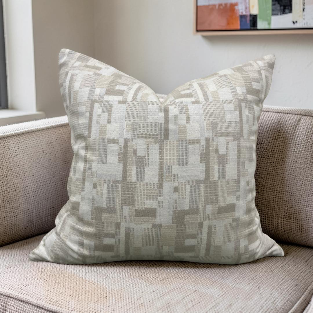 Cashmere Decorative Pillow Alma Mater 22x22" Knife Edge Cover