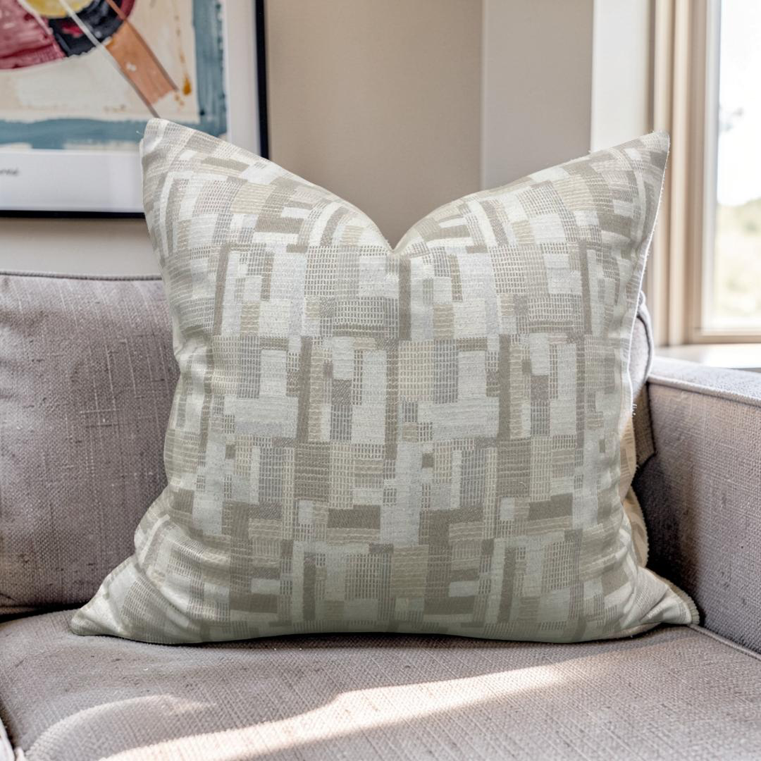 Cashmere Decorative Pillow Alma Mater 22x22" Knife Edge Cover