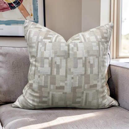 Cashmere Decorative Pillow Alma Mater 22x22" Knife Edge Cover