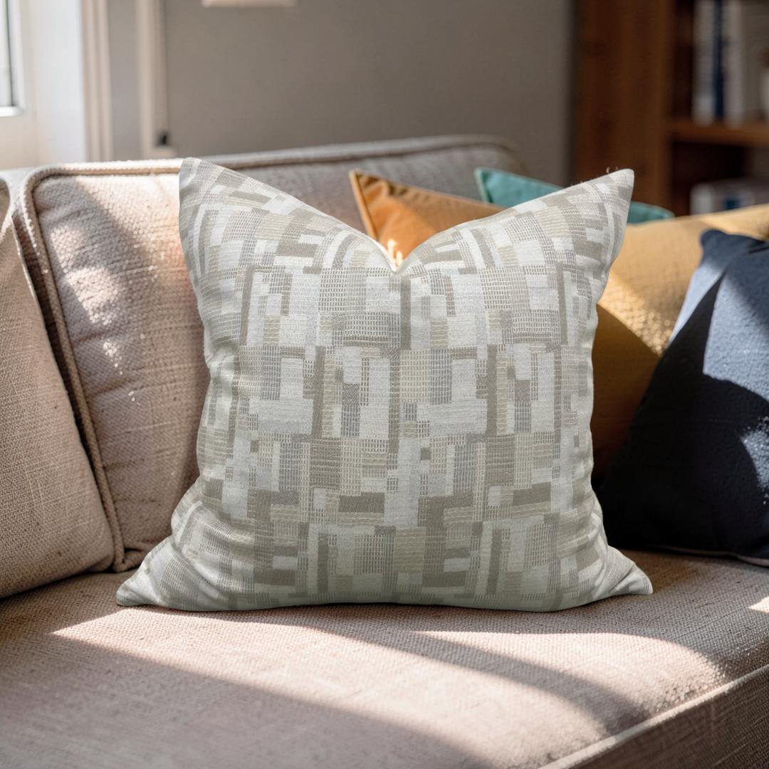 Cashmere Decorative Pillow Alma Mater 22x22" Knife Edge Cover
