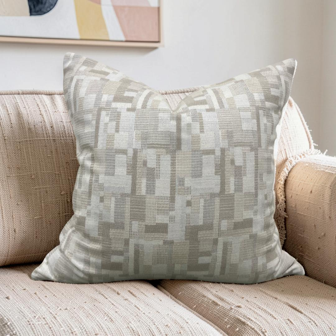 Cashmere Decorative Pillow Alma Mater 22x22" Knife Edge Cover