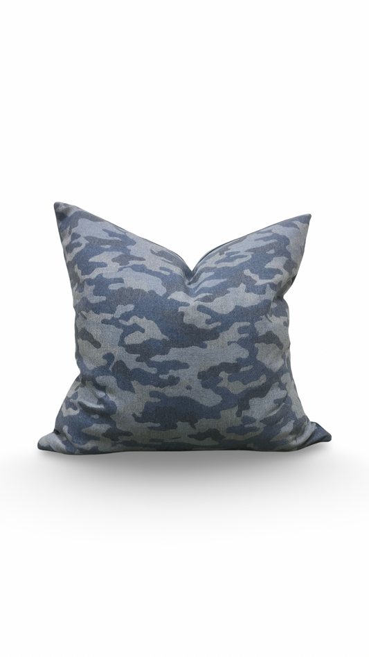Designer Fabric Porter Mariner 22x22" Knife Edge Decorative Pillow