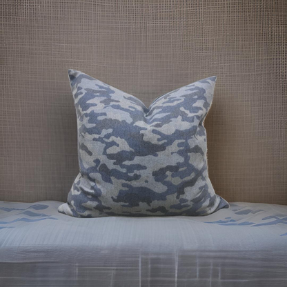 Designer Fabric Porter Mariner 22x22" Knife Edge Decorative Pillow