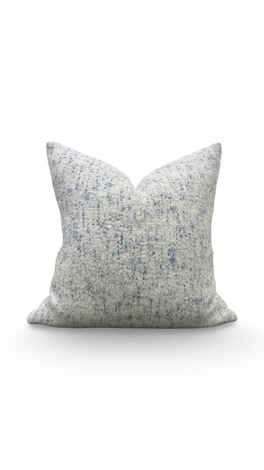 Rosemary Hallgarten Decorative Pillow Alpaca Delft 22x22" Knife Edge Cover