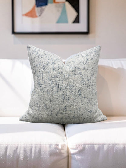 Rosemary Hallgarten Decorative Pillow Alpaca Delft 22x22" Knife Edge Cover