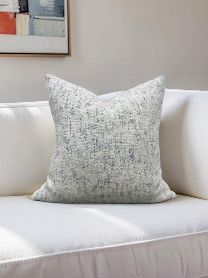 Rosemary Hallgarten Decorative Pillow Alpaca Delft 22x22" Knife Edge Cover