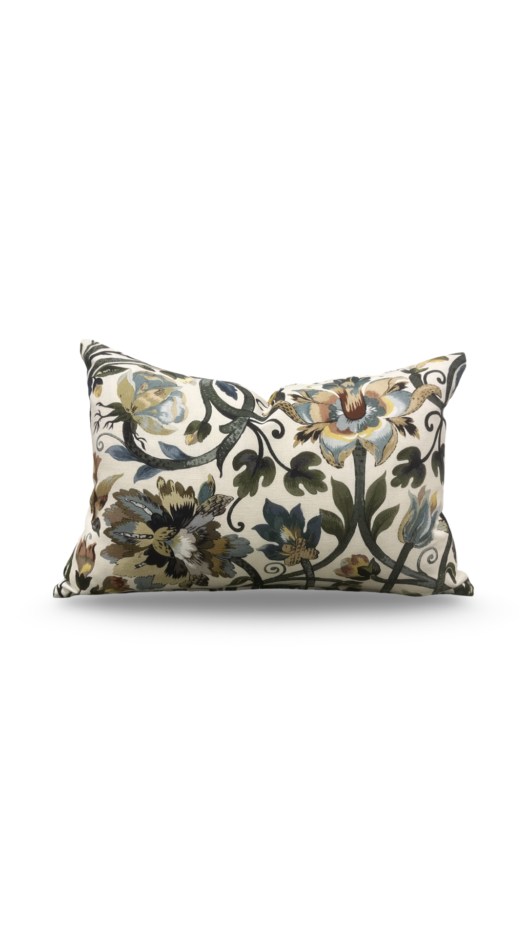 House of Hackney Lumbar Pillow Gaia Ecru 12x18" Knife Edge Cover