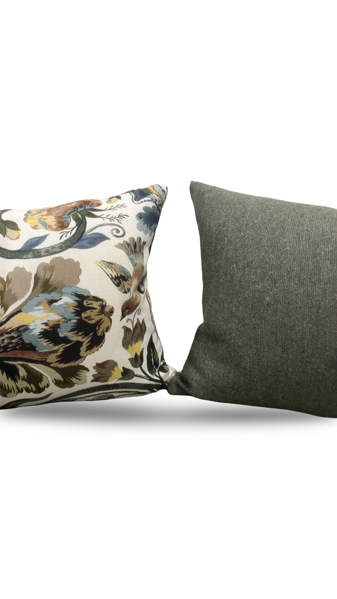 House of Hackney Lumbar Pillow Gaia Ecru 12x18" Knife Edge Cover