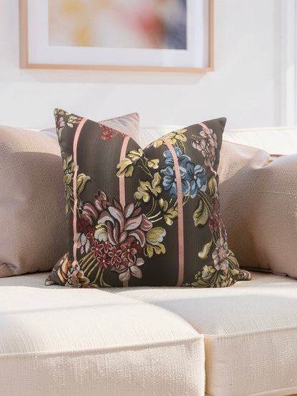 Jim Thompson Fabric Decorative Pillow Orangerie Meissen 20x20" Knife Edge Cover