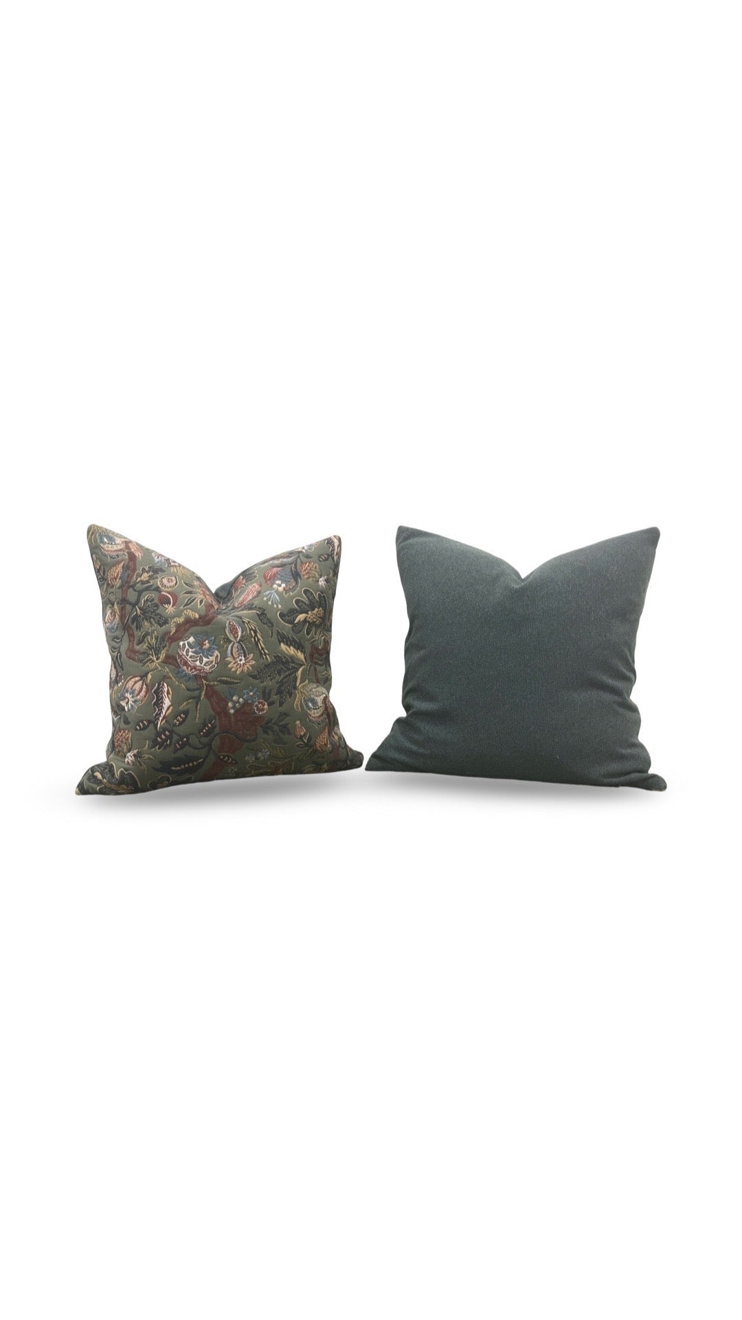 Zak + Fox Fabric Decorative Pillow Sycomorus 22x22" Knife Edge Cover