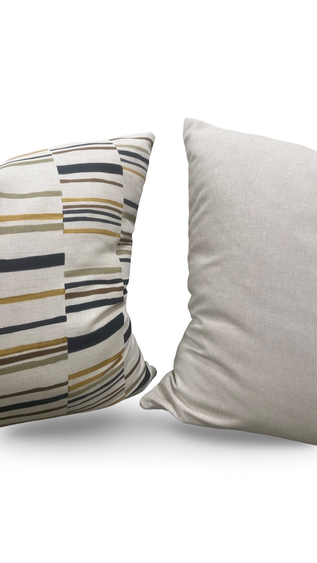 Pollack Fabric Decorative Pillow Steps Stable 20x20" Knife Edge Cover