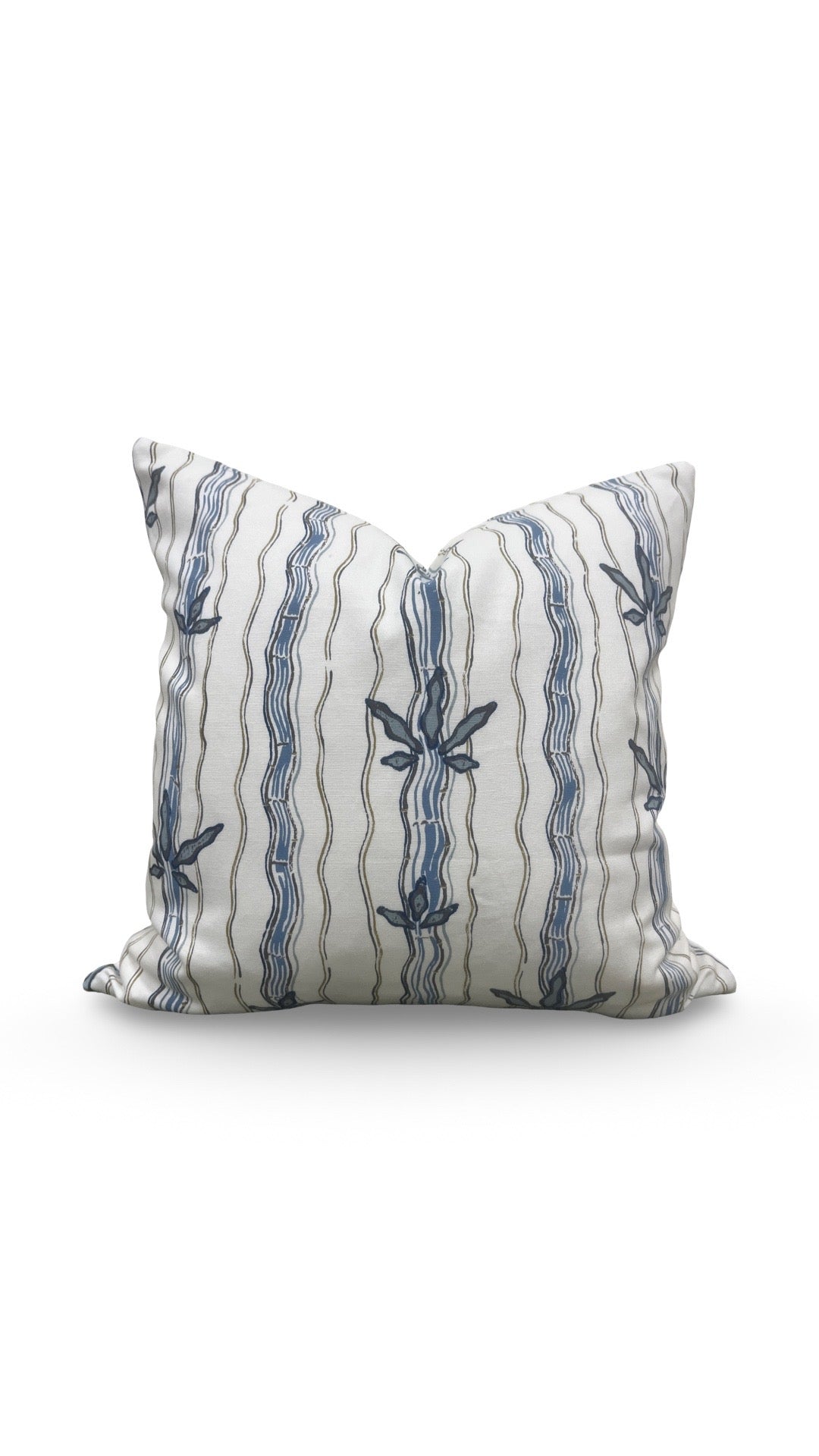 Jen Johnson Fabric Decorative Pillow Walden in Stream 20x20" Knife Edge Cover