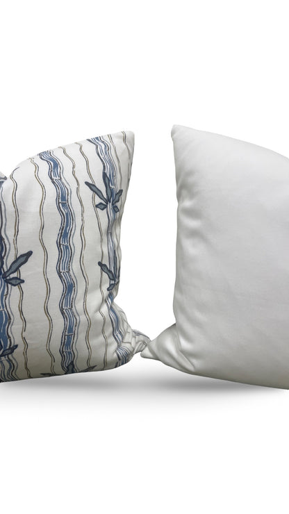 Jen Johnson Fabric Decorative Pillow Walden in Stream 20x20" Knife Edge Cover