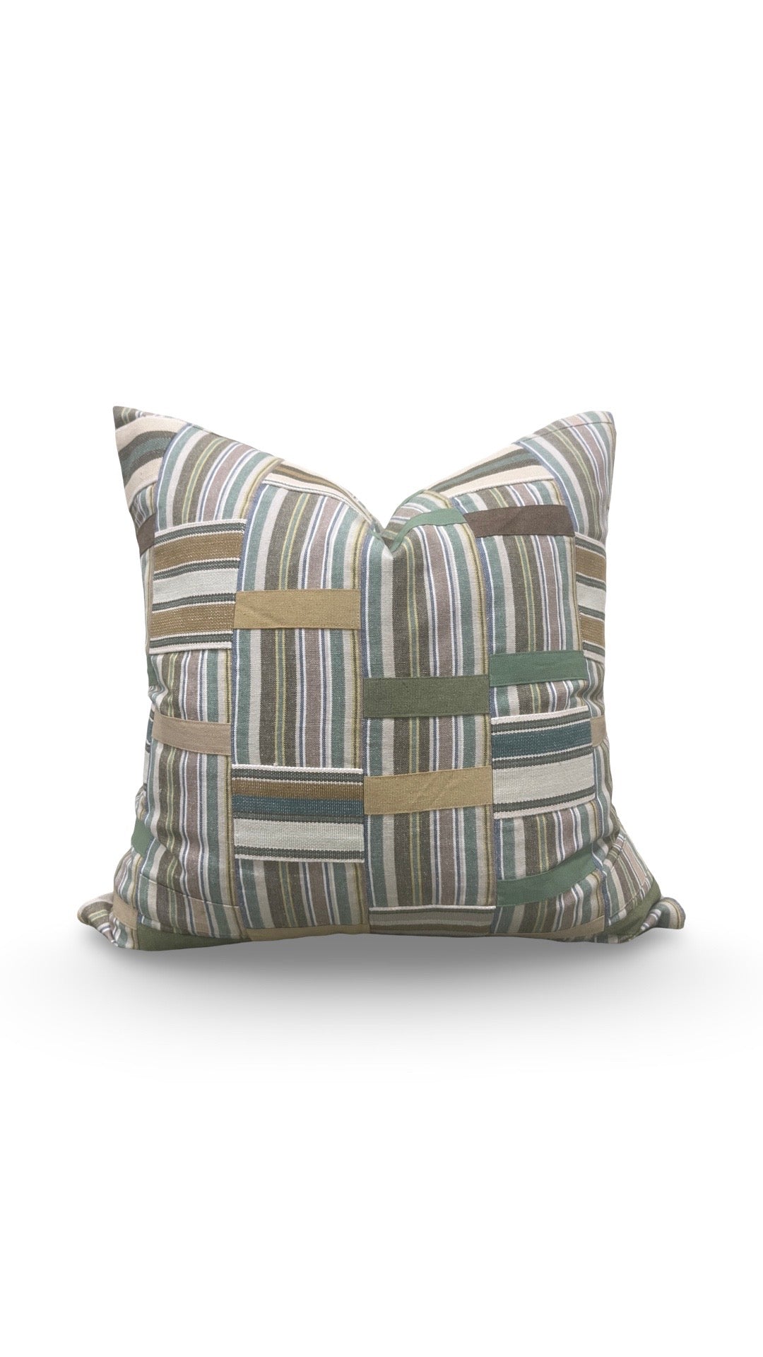 Jane Clayton Fabric Decorative Pillow Ewe Cloth 20x20" Knife Edge Cover