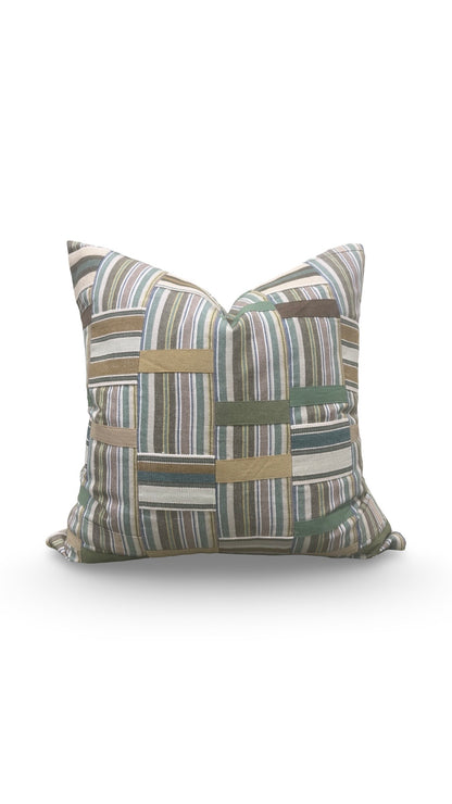 Jane Clayton Fabric Decorative Pillow Ewe Cloth 20x20" Knife Edge Cover