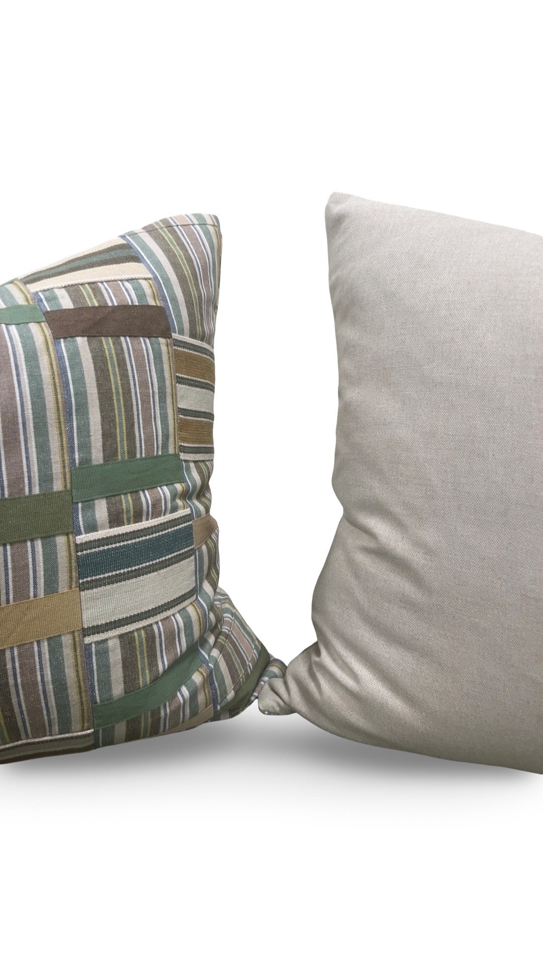 Jane Clayton Fabric Decorative Pillow Ewe Cloth 20x20" Knife Edge Cover